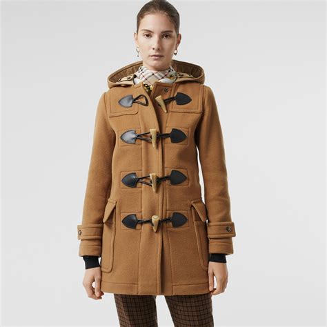 womens duffle coat burberry|burberry duffle coat vintage.